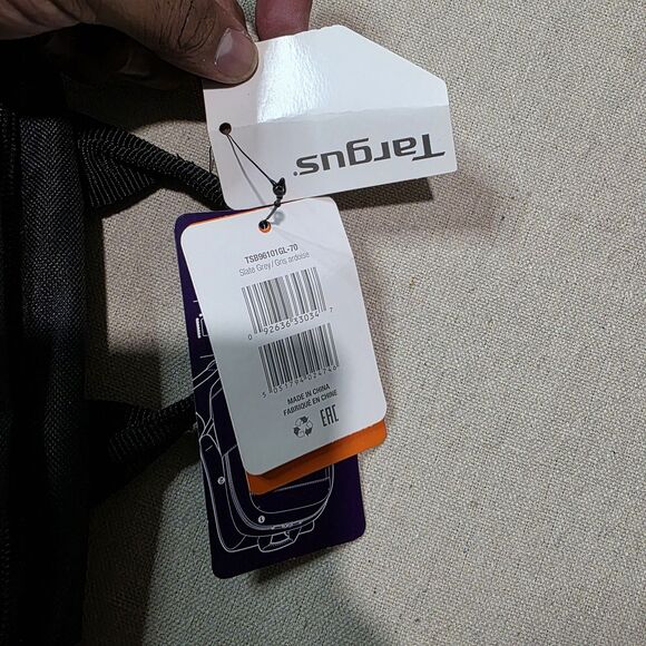 Targus Geolite Plus Slate Grey Back Pack Laptop Back Pack NWT TSB96101GL-70 - Picture 7 of 9